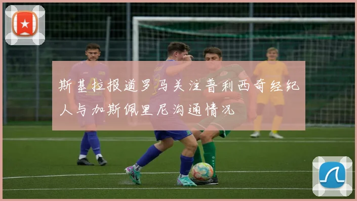 斯基拉报道罗马关注普利西奇经纪人与加斯佩里尼沟通情况
